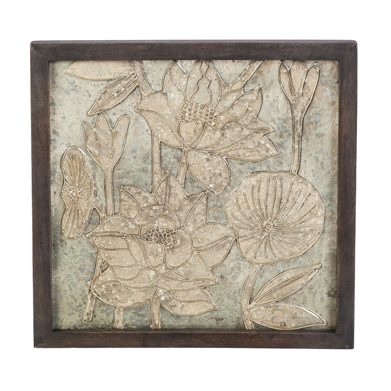 Lotus Wood Wall Décor, 18 x 18,6m508