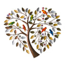 Metal Tree Heart Wall Decor,6m645