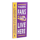Louisiana State University, Fan Sign,6w921fan