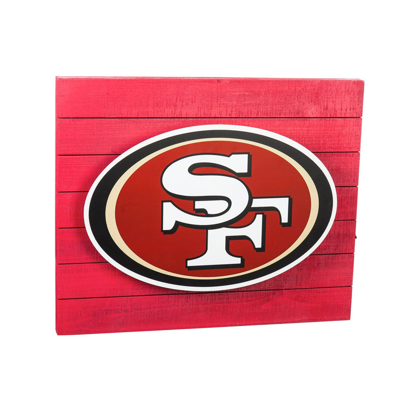 Lit Wall Décor, San Francisco 49ers,6wlt3826