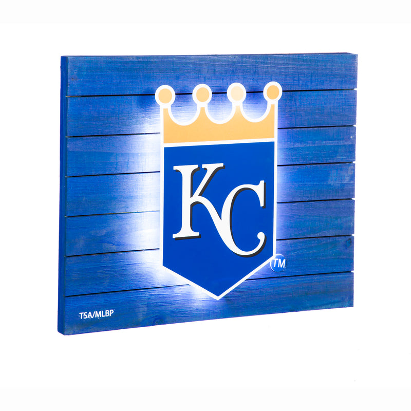 Lit Wall Décor, Kansas City Royals,6wlt4211