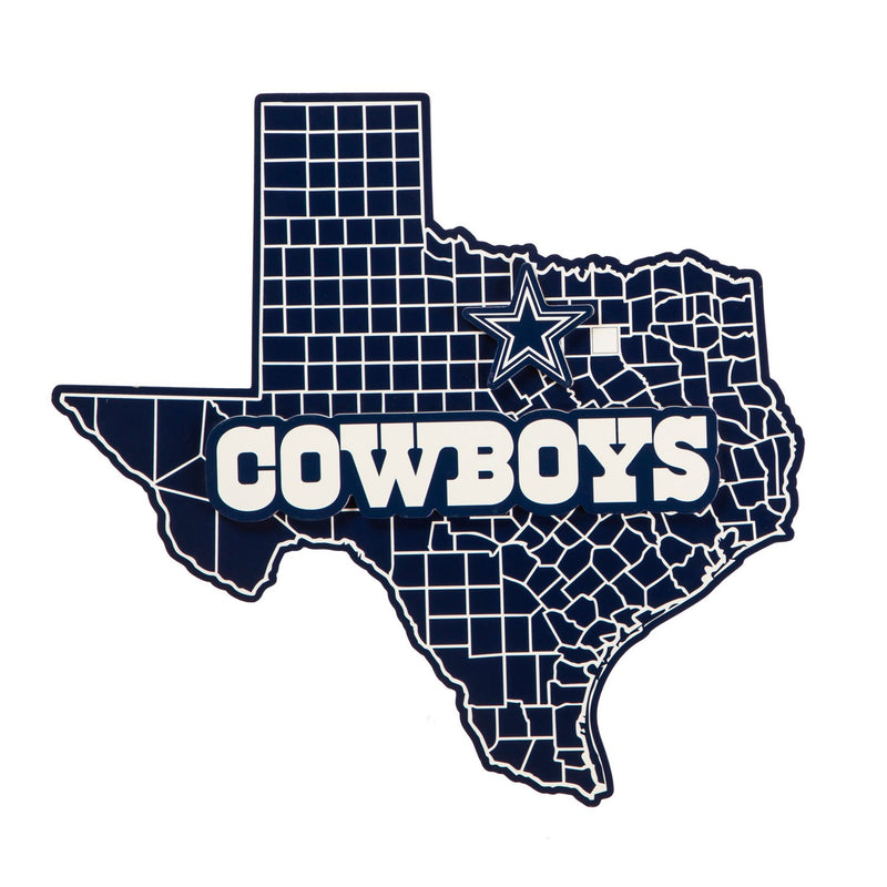 Team Sports America State Shape Wall Décor Dallas Cowboys