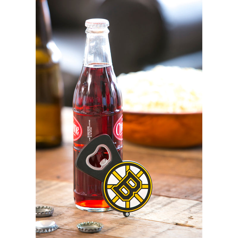 Boston Bruins, PVC Magnet  Bottle Opener