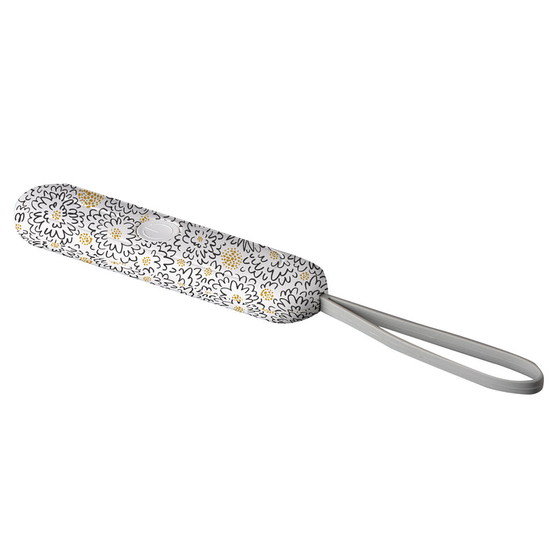 Evergreen Portable UVC Light Sanitizer Wand with Case, Floral Pattern, 5.19'' x 0.63'' x 1.25'' inches