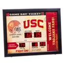 Bluetooth Scoreboard Wall Clock, University of Southern California,7cl997