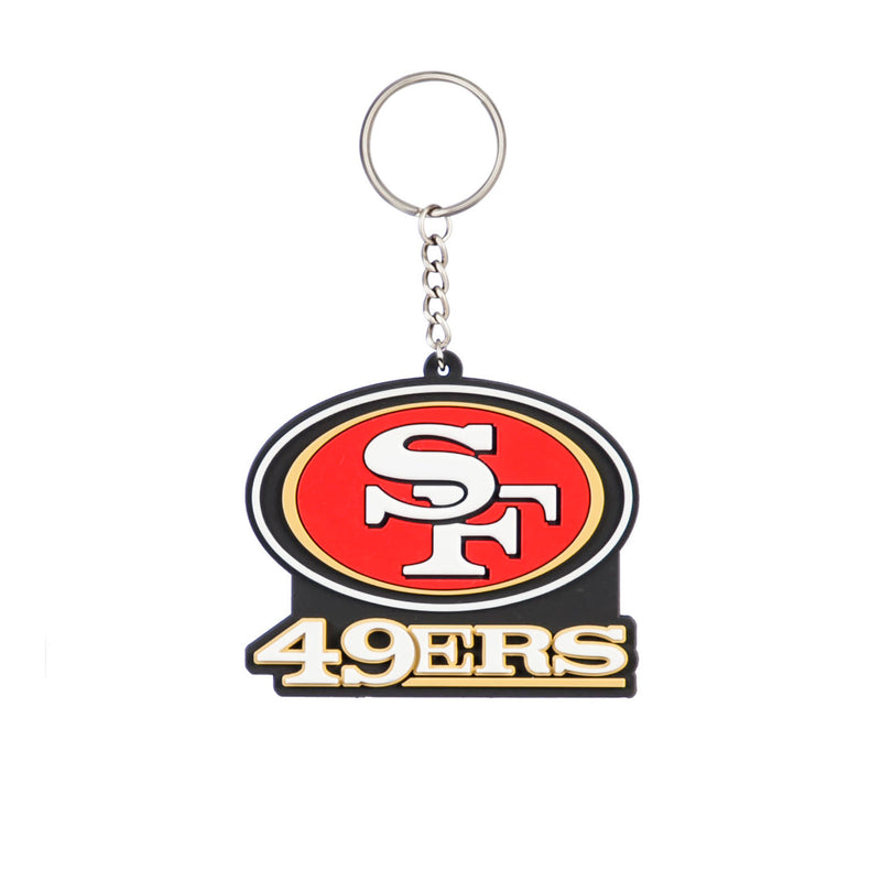 San Francisco 49ers, Rubber Keychain,7key3826