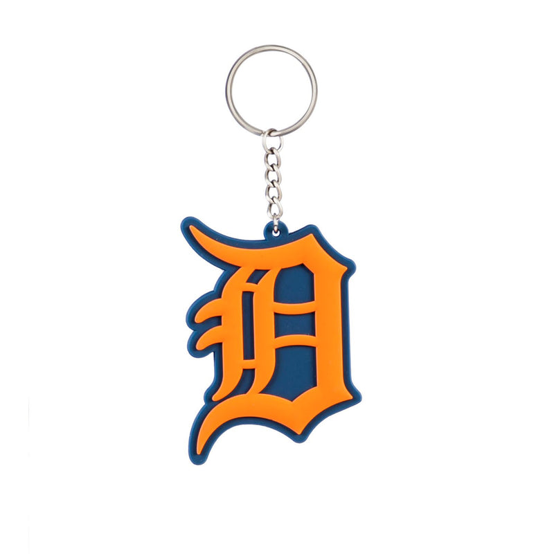 Detroit Tigers Rubber Keychain