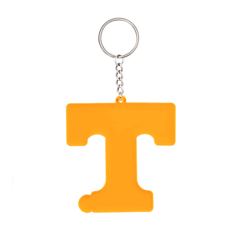 Team Sports America NCAA University of Tennessee Bold Sporty Rubber Keychain - 5" Long x 3" Wide x 0.2" High