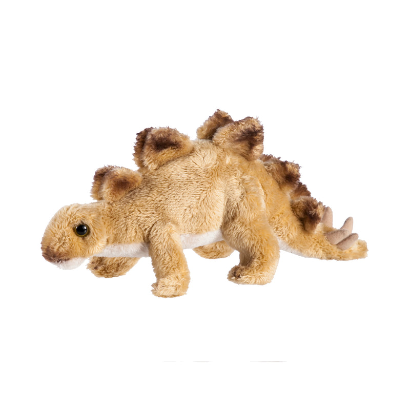 Stegosaurus 8" Stuffed Animal, 8.5"x2.35"x4"inches
