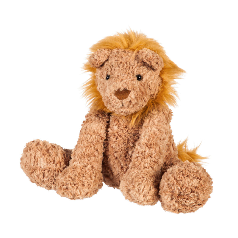 12" Little Warrior Lion Plush, Sitting,7plsh728