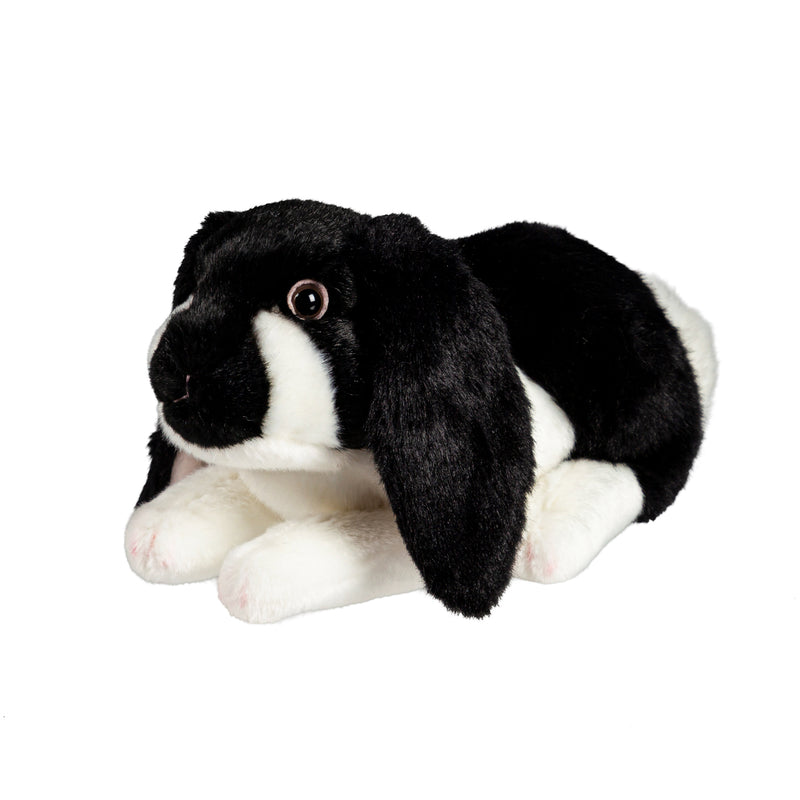 11" Plush Loop Ear Bunny, 11"x6.25"x5"inches