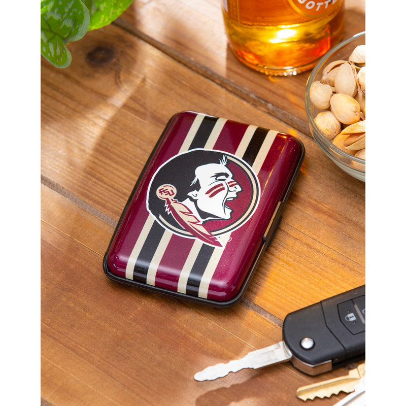 Florida State University, Hard Case Wallet, 4.33"x3"x0.8"inches