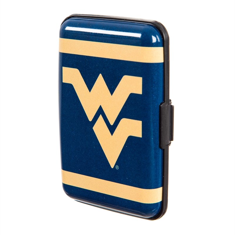 West Virginia University, Hard Case Wallet, 4.33"x3"x0.8"inches