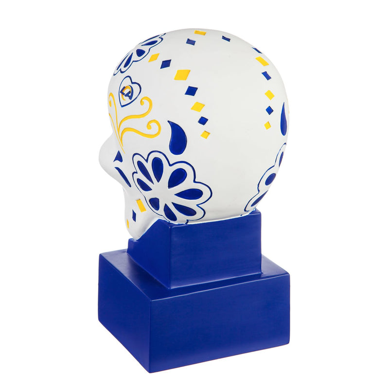 Los Angeles Rams, Sugar Skull Statue, 5.25"x6"x10.25"inches
