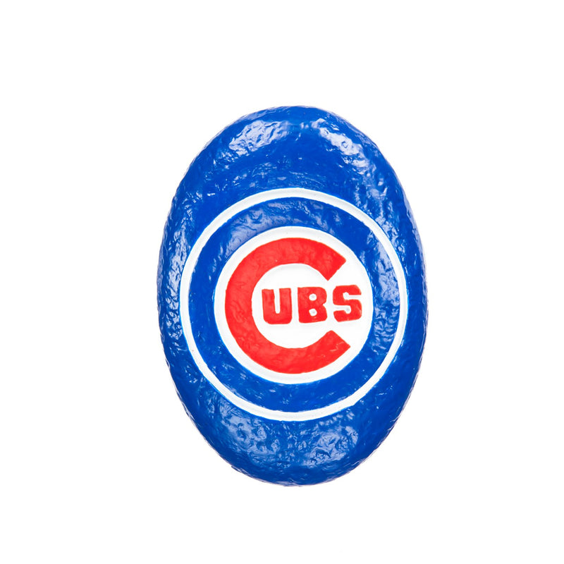 Chicago Cubs, Garden Rock, 2.95"x2.17"x0.79"inches