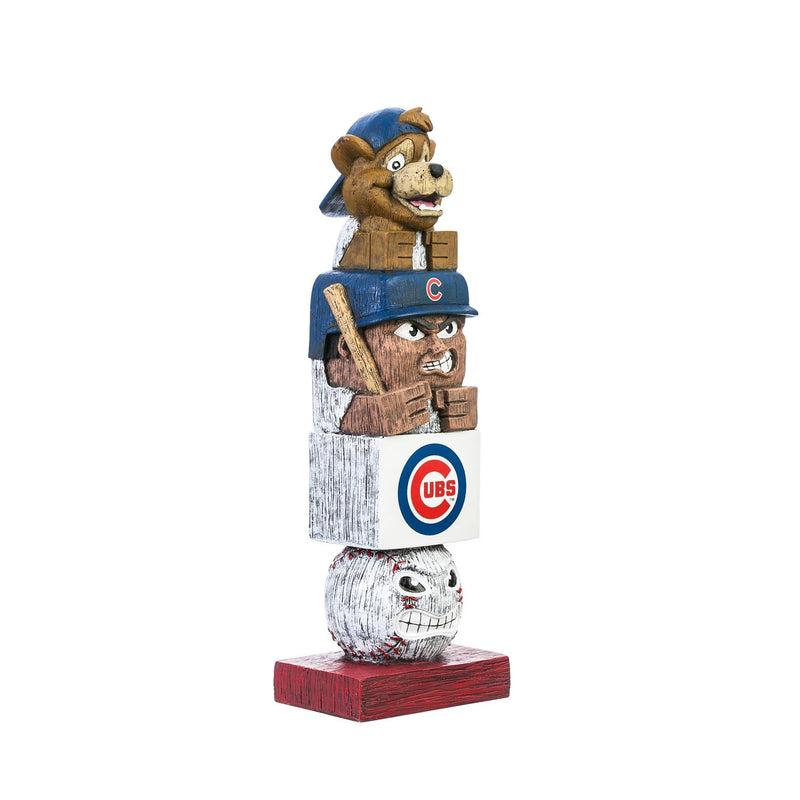 Tiki Tiki Totem, Chicago Cubs, 5.5"x4"x16"inches