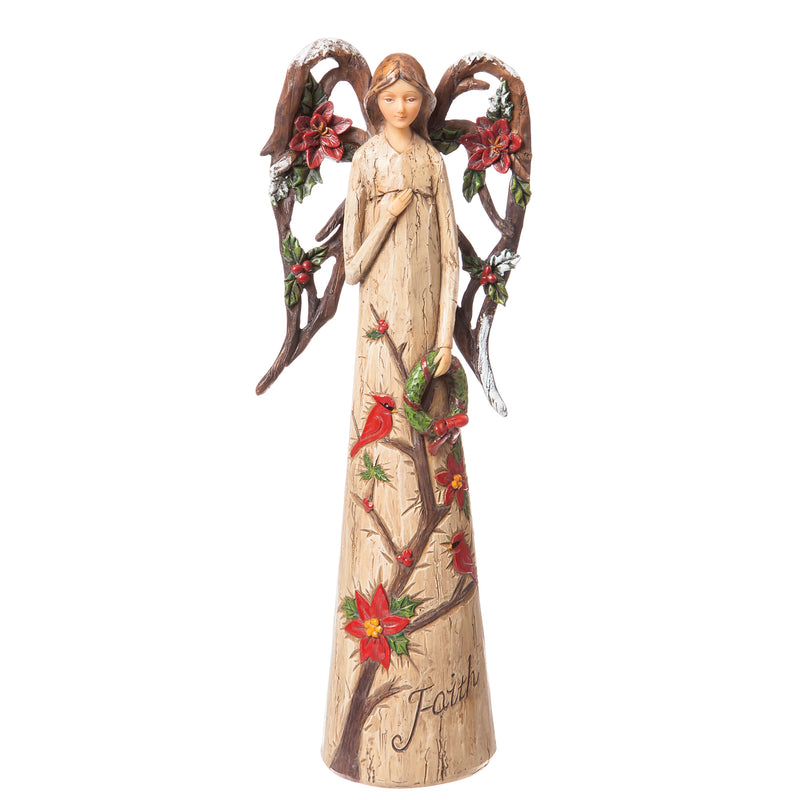 Evergreen Call to Praise Angel Statuary, 3 Assorted, 11'' x 0.8'' x 0.8'' inches