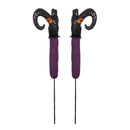 Single 26"H Fabric Witch Leg Plant Picks, 2 Asst.,84f034