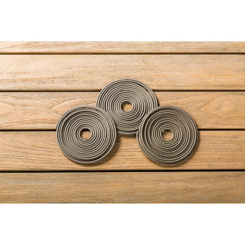 ZFence Citronella 5" Diameter Spiral Refill, 4 PCS, Black,84g1592