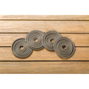 ZFence Citronella 5" Diameter Spiral Refill, 4 PCS, Black,84g1592