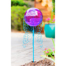 28" Gazing Ball Set,  Blue Butterfly,84g2119