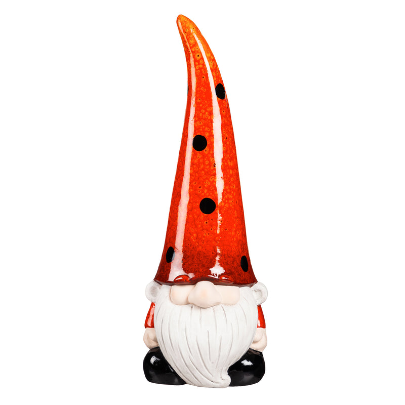24"H Ladybug Gnome Garden Statuary,84g3394
