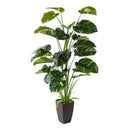 Ivy Arum Artificial with Plastic Pot,84g3600