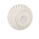 Lighted Diamond Shell Vase, 10.6"x10.6"x6.48"inches