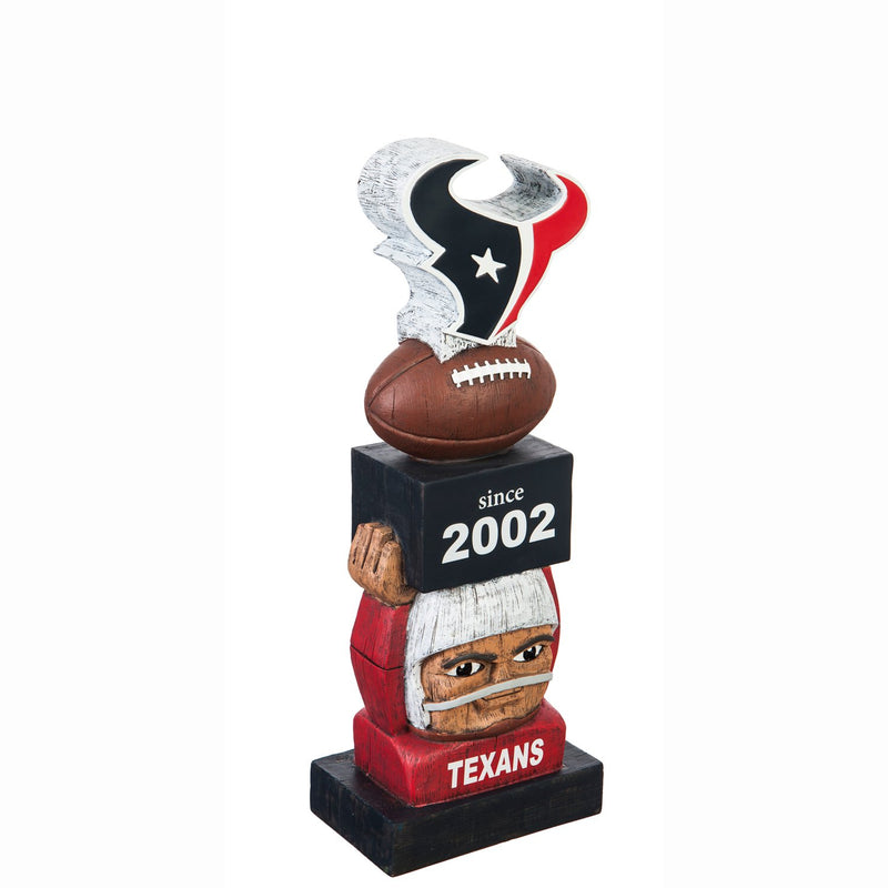 Houston Texans, Vintage Garden Statue, 5.5"x4"x16"inches