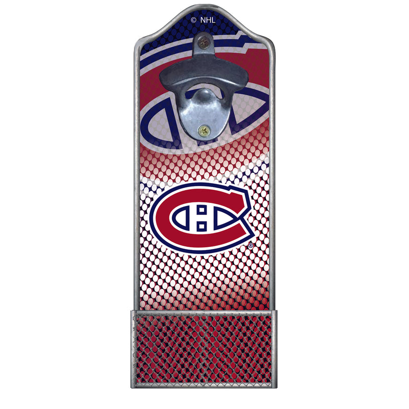 Team Sports America Montreal Canadiens Light-Up Magnetic Bottle Opener