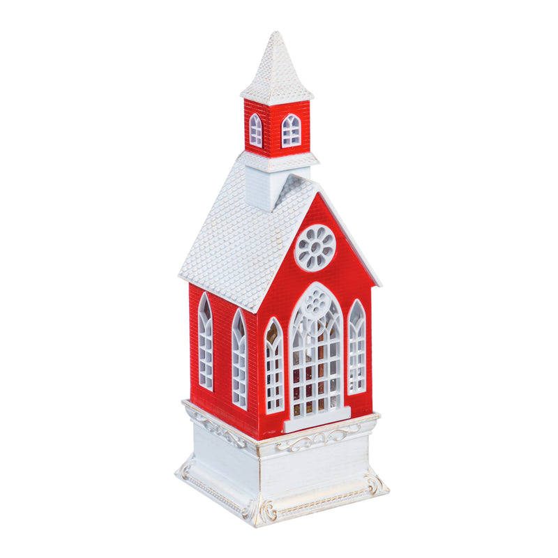 LED Musical Spinning Water Church Lantern,8led450