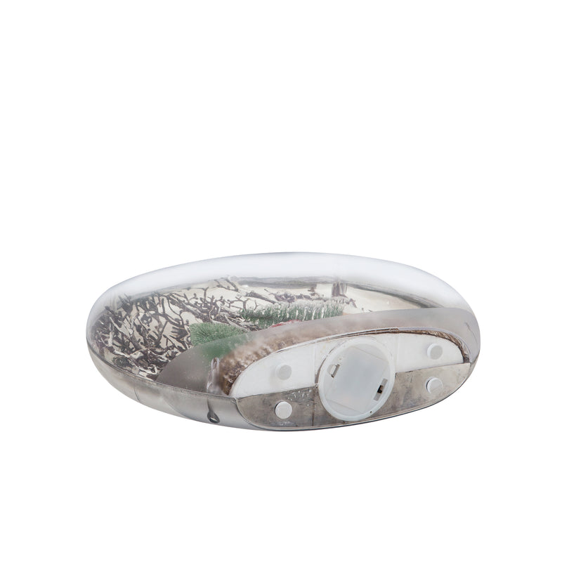 Large Shatterproof LED Disc with Truck Scene,8led487