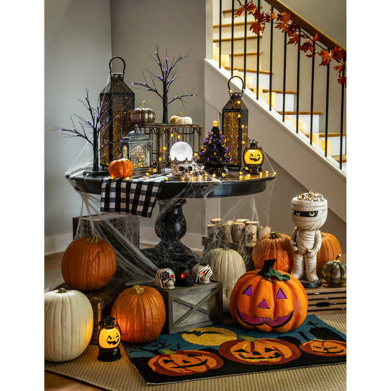 LED Spinning Jack O'Lantern,8led511