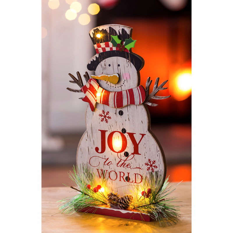LED Memorial Glass Cylinder, 3.9'' x 3.9'' x 11.8'' inches