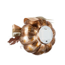 Glass LED Pumpkin Tabletop Decor, 3 Assorted,8led555