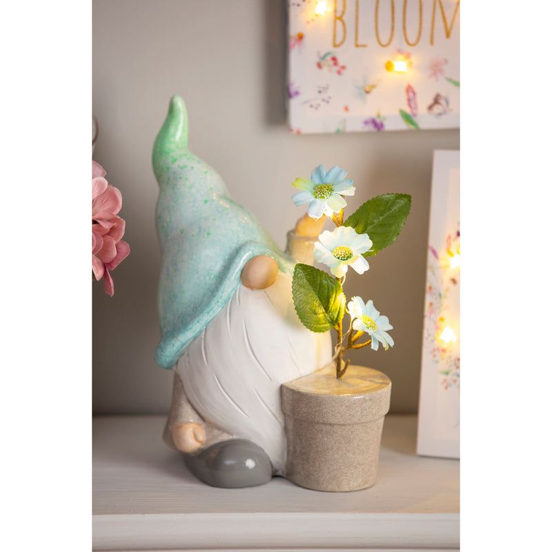 Rattan Rabbit with Carrot Tabletop Decoration, 10.3'' x 6.7'' x 18.3'' inches