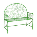 Hummingbird Metal Garden Bench,8mb135