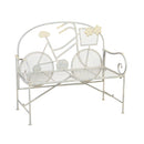 Metal Bicycle Garden Bench,8mb162