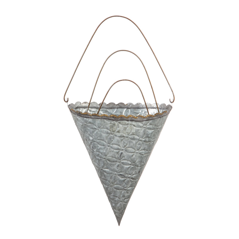 Set of 3 Hanging Planters, 9.25"x4.92"x11.5"inches