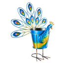 Metallic Peacock Pot Holder,8pmtl5245