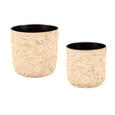 Metal Stucco Planter, Set,8pmtl5449