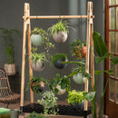 Globee Recycled Plastic Round Planter,8prp009