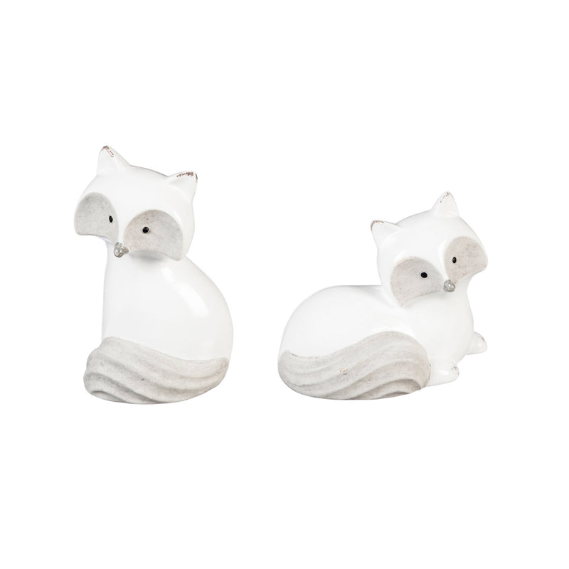 Ceramic Raccoon Tabletop Décor, 2 Assorted,8tac063