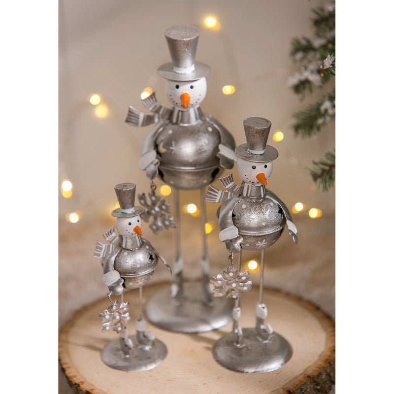 Evergreen Polystone Cardinal on Bell Décor, 3 Assorted, 3.9'' x 3.4'' x 3.5'' inches
