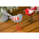 Metal Bird Tabletop Decoration, 2 Assorted,8tam317