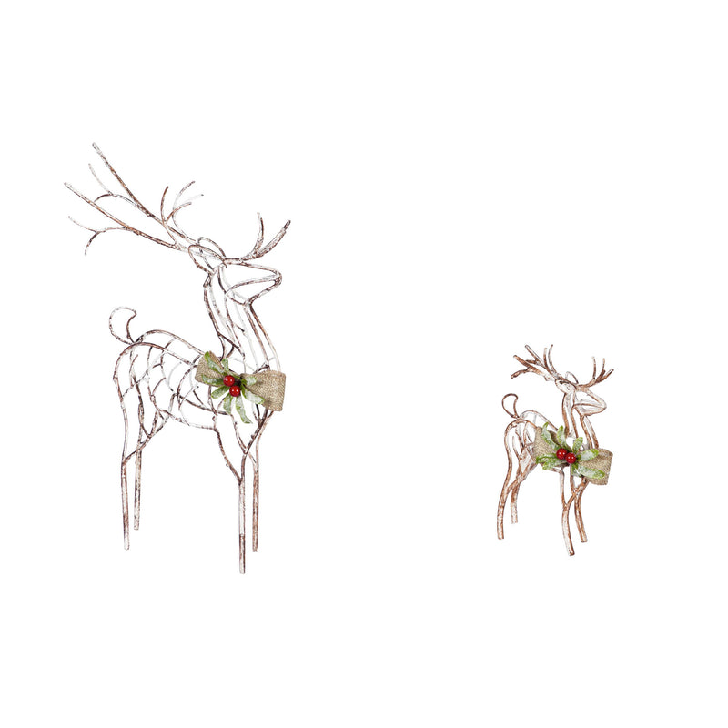Evergreen Perching Bird Resin Sit-a-bout, 2 Assorted, 4.3'' x 3.5'' x 6.5'' inches