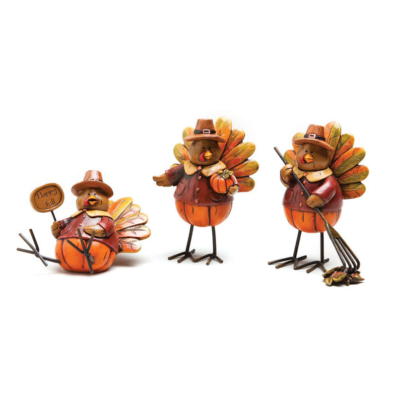 Decorative Turkey 3 Asst