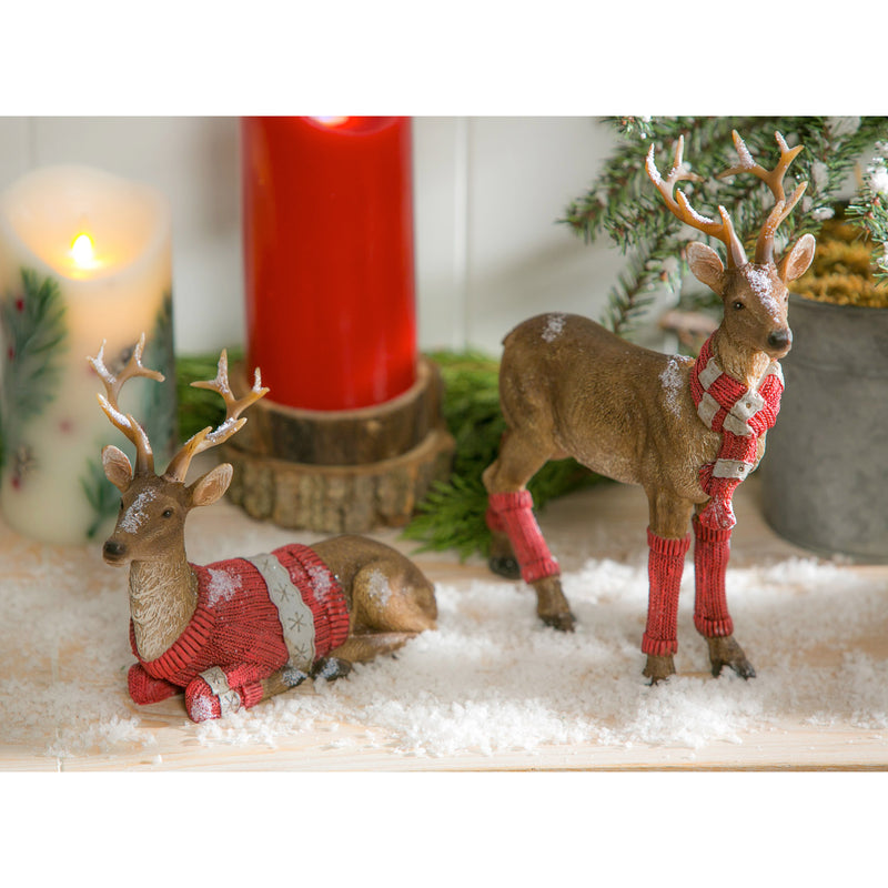 Woodland Deer Table Décor, 2 Asst,8tar386