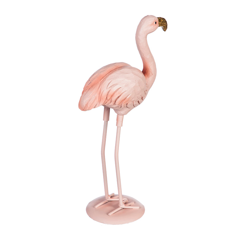 Polyresin Flamingo Tabletop Decoration, 2 Assorted