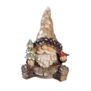 Resin Woodland Gnome Tabletop Decor, 2 Asst,8tar431